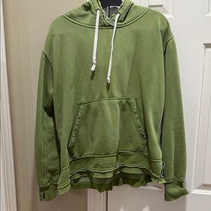 We The Free Olive Green Womens Hoodie Sweaatshirt